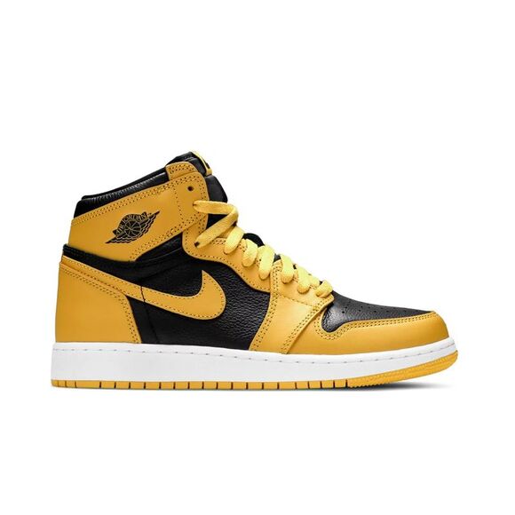 Jordan 1 Retro High OG Grade School Pollen Sneakers 575441-701
